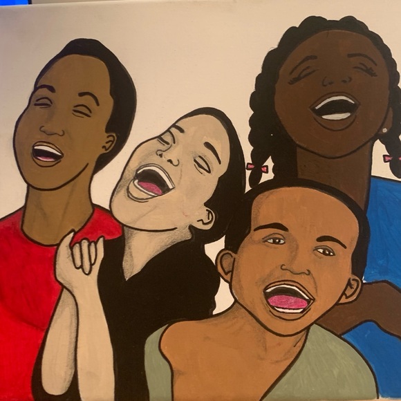 Other - ART BY ME ..  collection... and acrylic on a 11x16 canvas